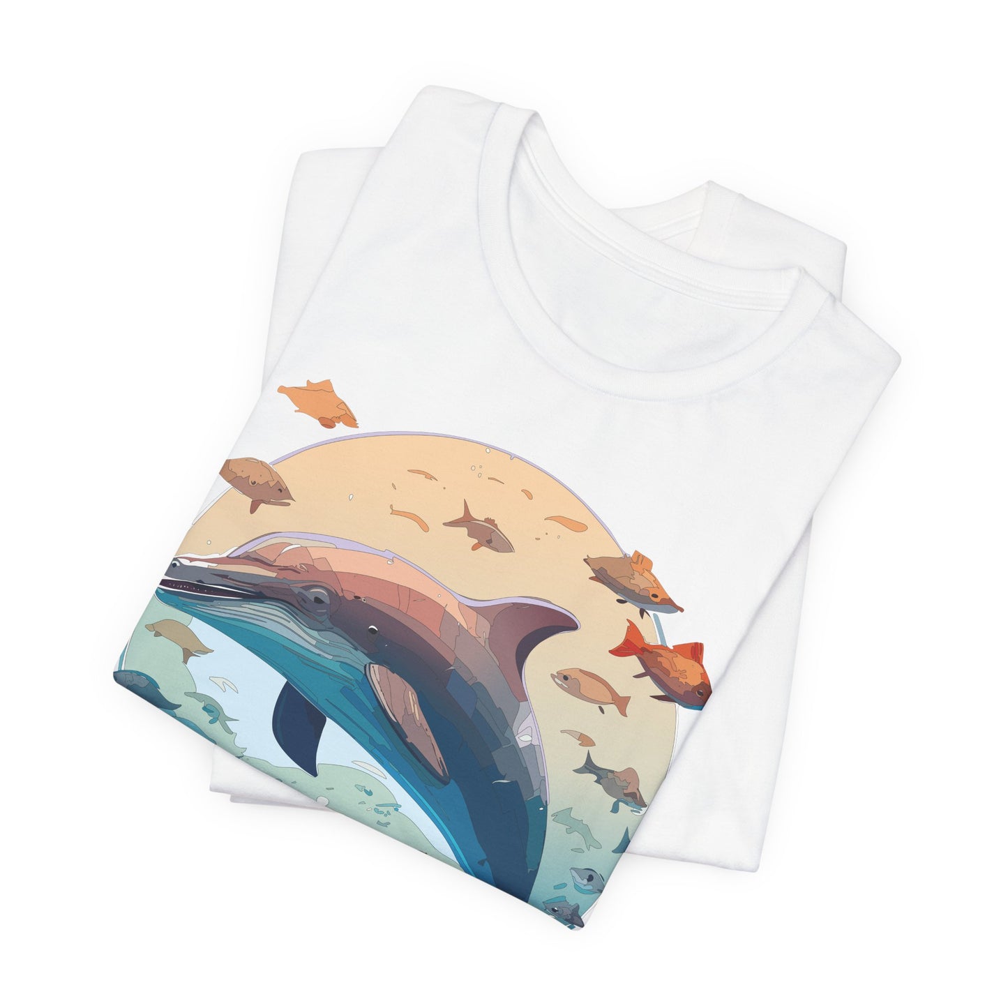 Animals Shirt, Shirt with Dolphin