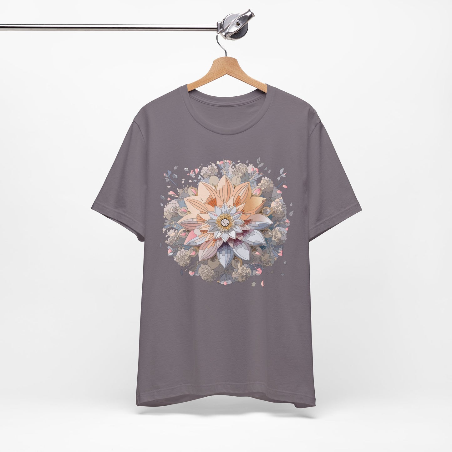 Floral Mandala Shirt, Flowers Mandala Shirt