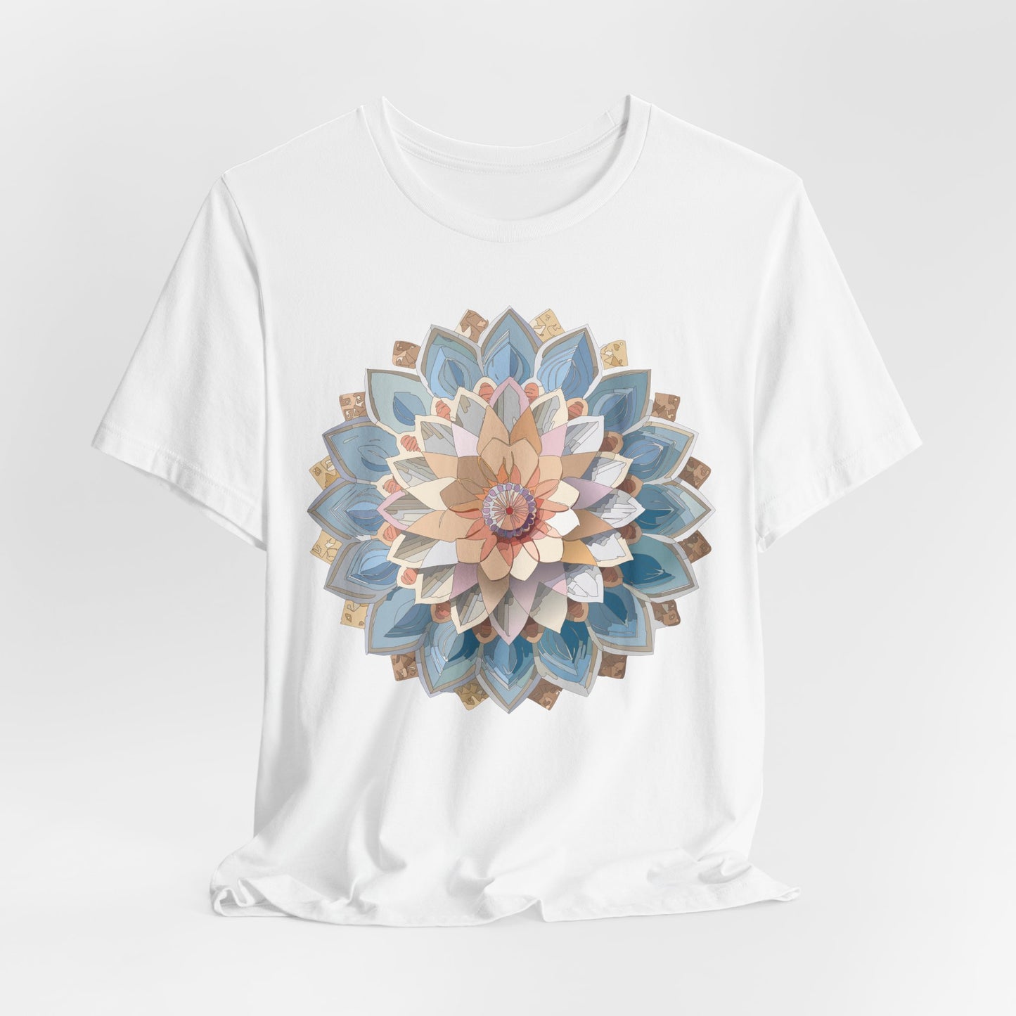 Floral Mandala Shirt, Flowers Mandala Shirt