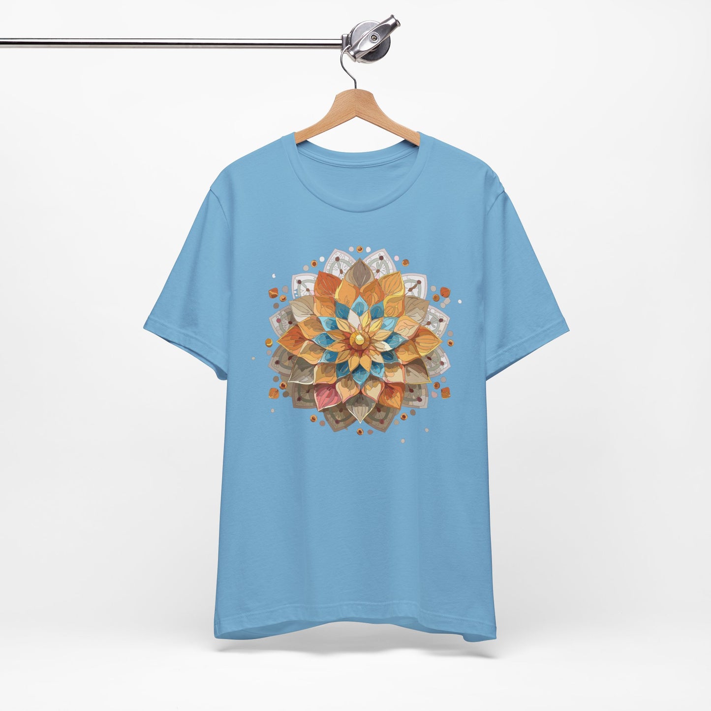 Floral Mandala Shirt, Flowers Mandala Shirt