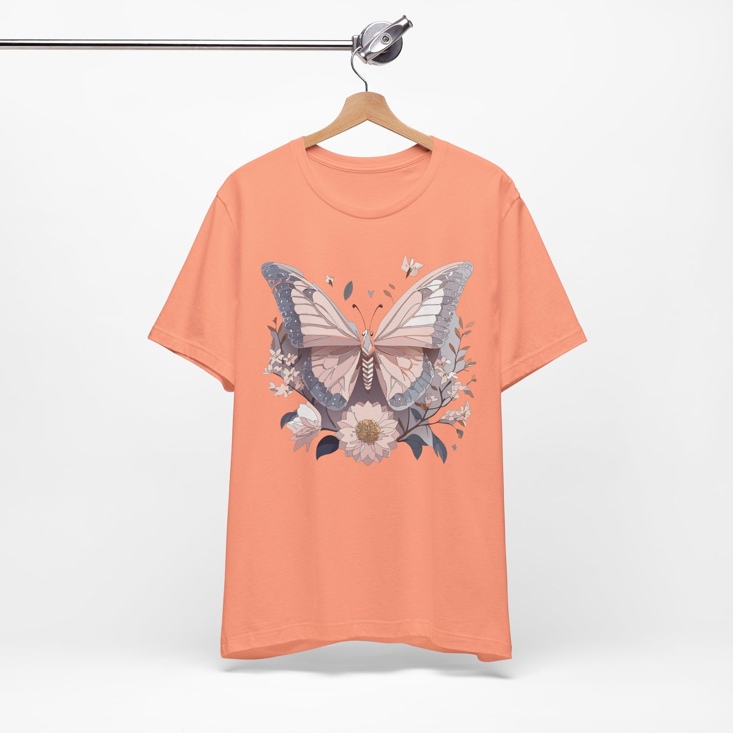 Butterfly Tee Shirt, Shirt with Butterfly