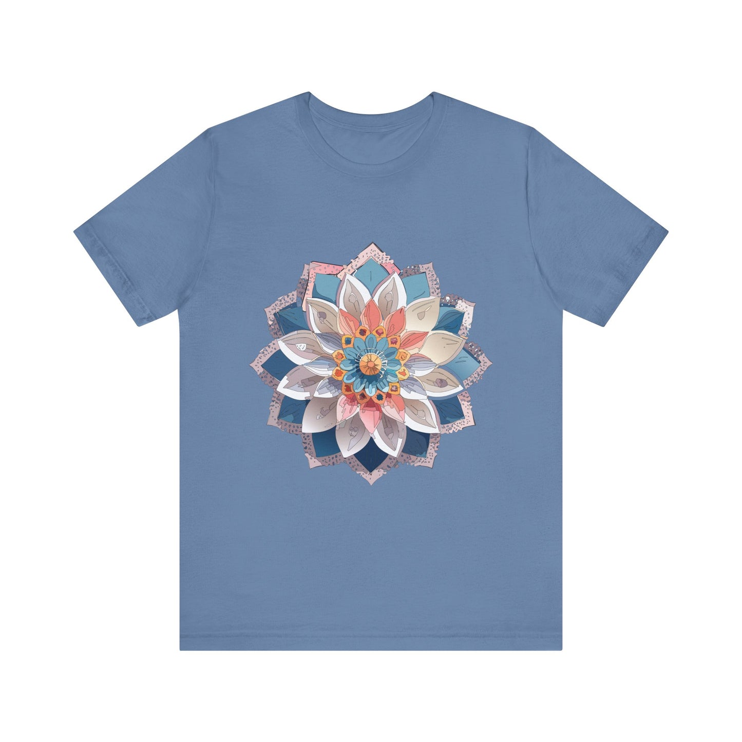 Floral Mandala Shirt, Flowers Mandala Shirt
