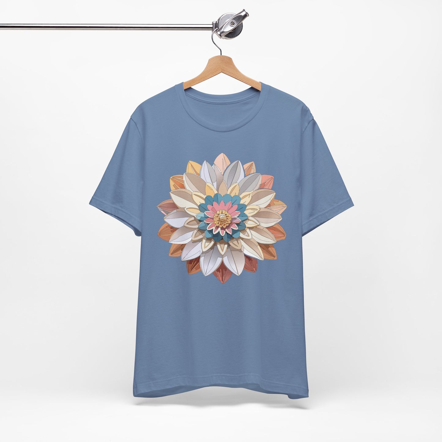 Floral Mandala Shirt, Flowers Mandala Shirt