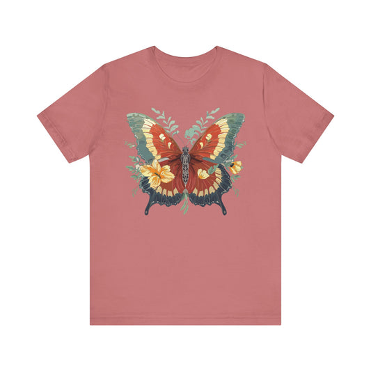 Butterfly Tee Shirt, Shirt with Butterfly