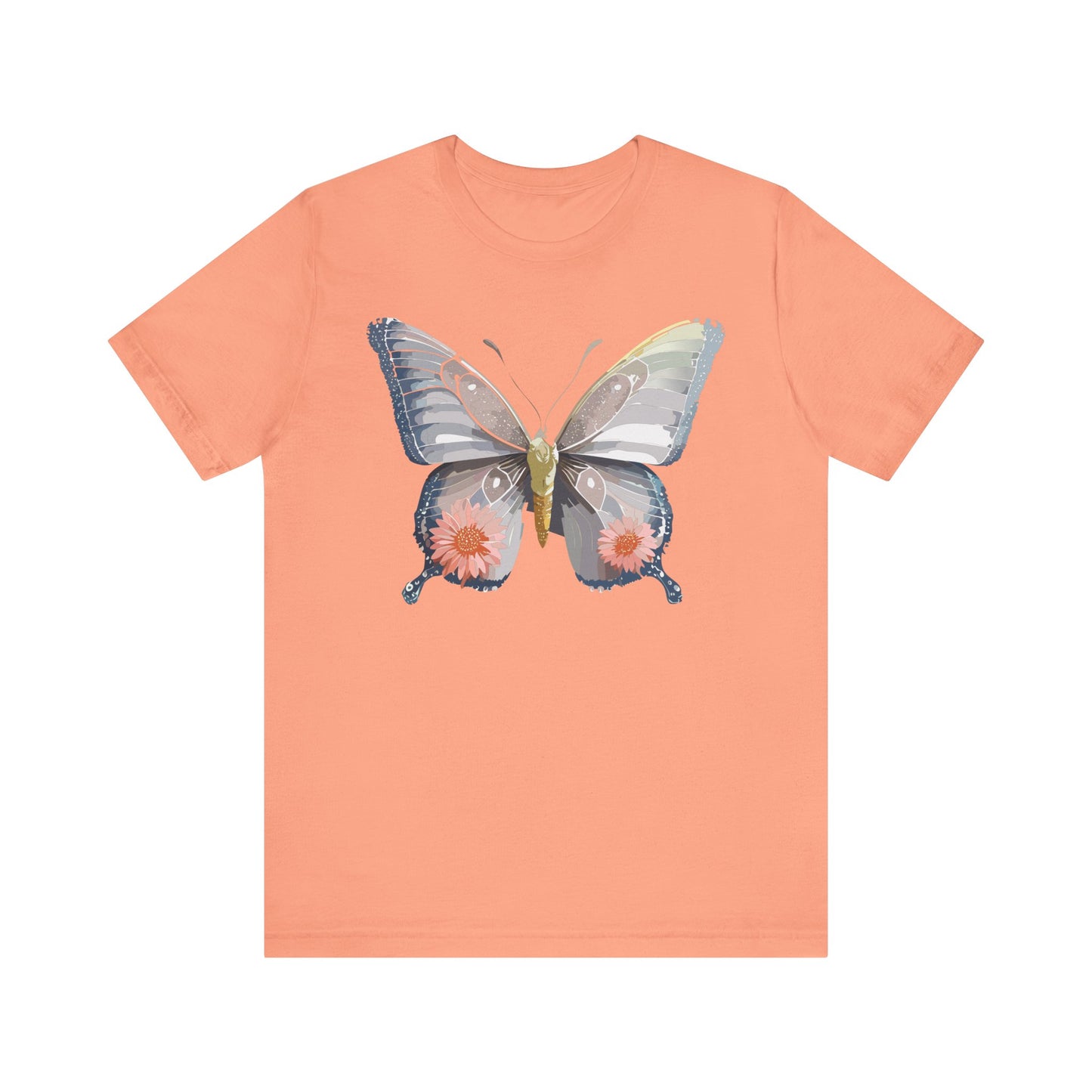 Butterfly Tee Shirt, Shirt with Butterfly