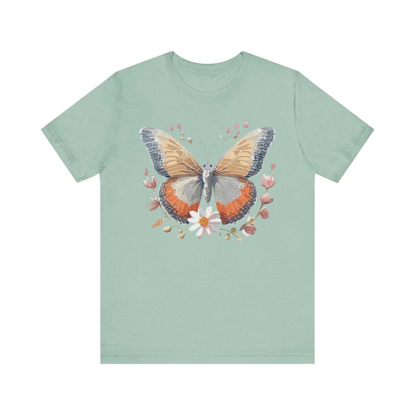 Butterfly Tee Shirt, Shirt with Butterfly