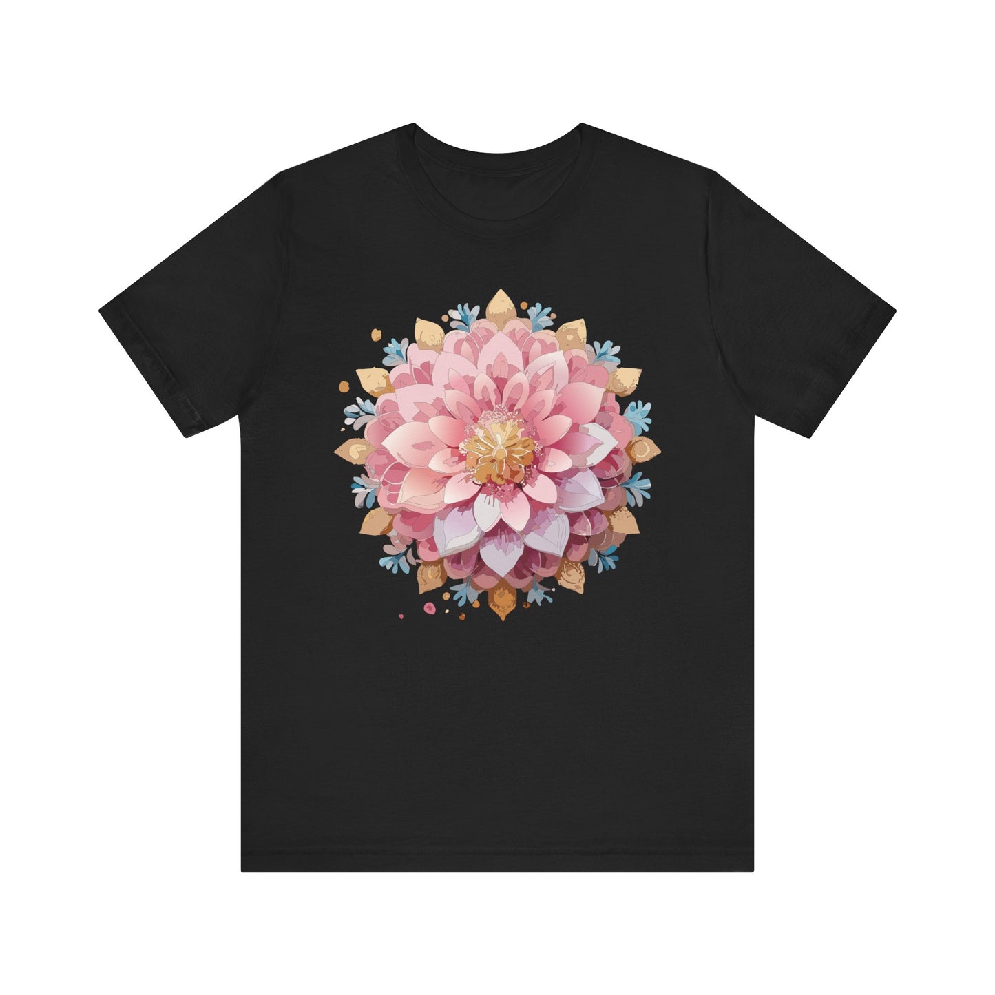 Floral Mandala Shirt, Flowers Mandala Shirt