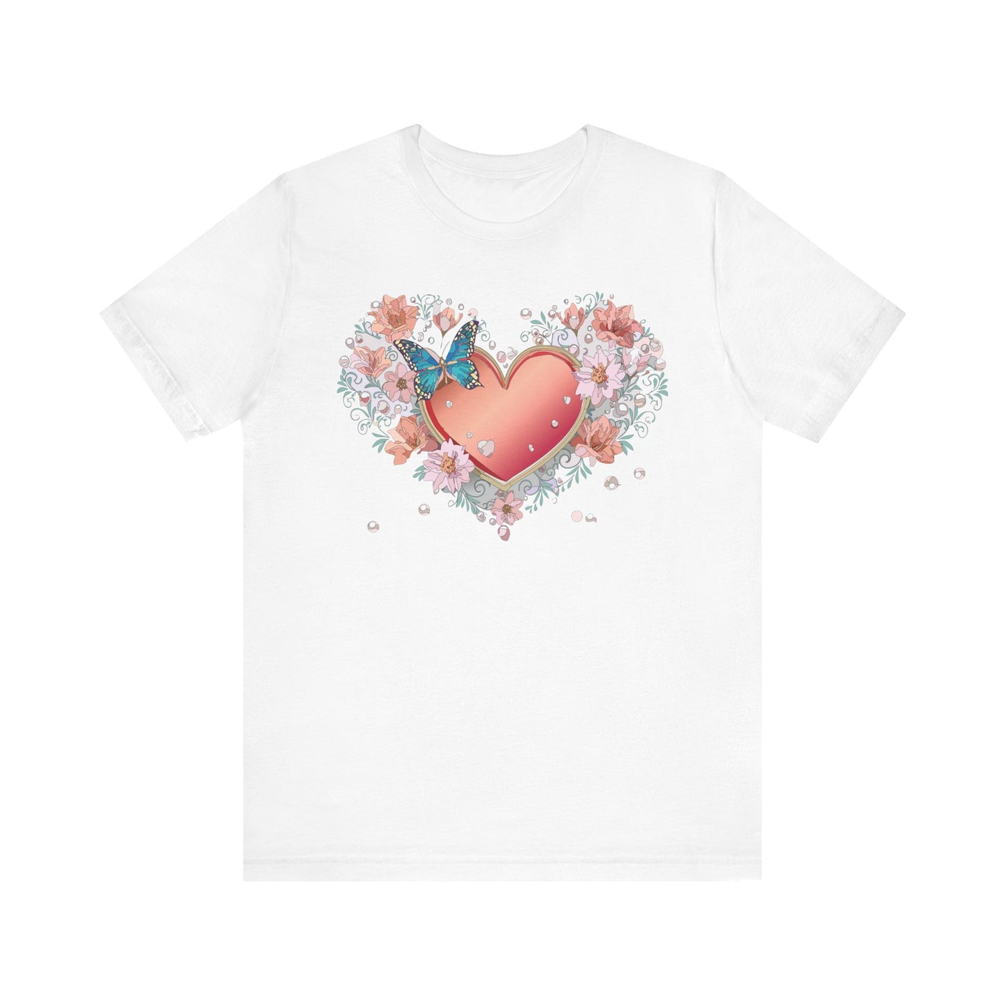 Heart Tee Shirt, Shirt with Heart