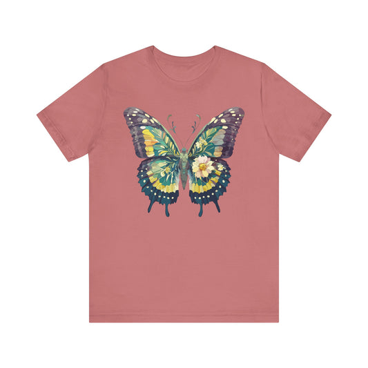 Butterfly Tee Shirt, Shirt with Butterfly