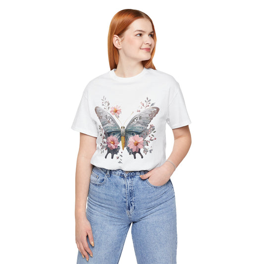 Butterfly Tee Shirt, Shirt with Butterfly