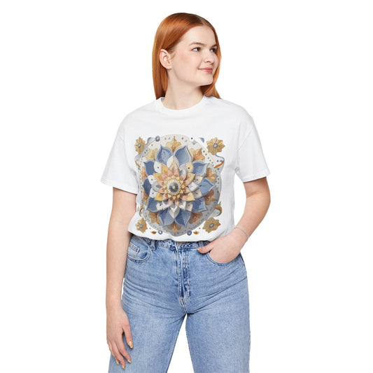 Floral Mandala Shirt, Flowers Mandala Shirt
