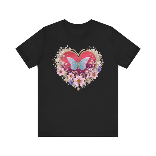 Heart Tee Shirt, Shirt with Heart