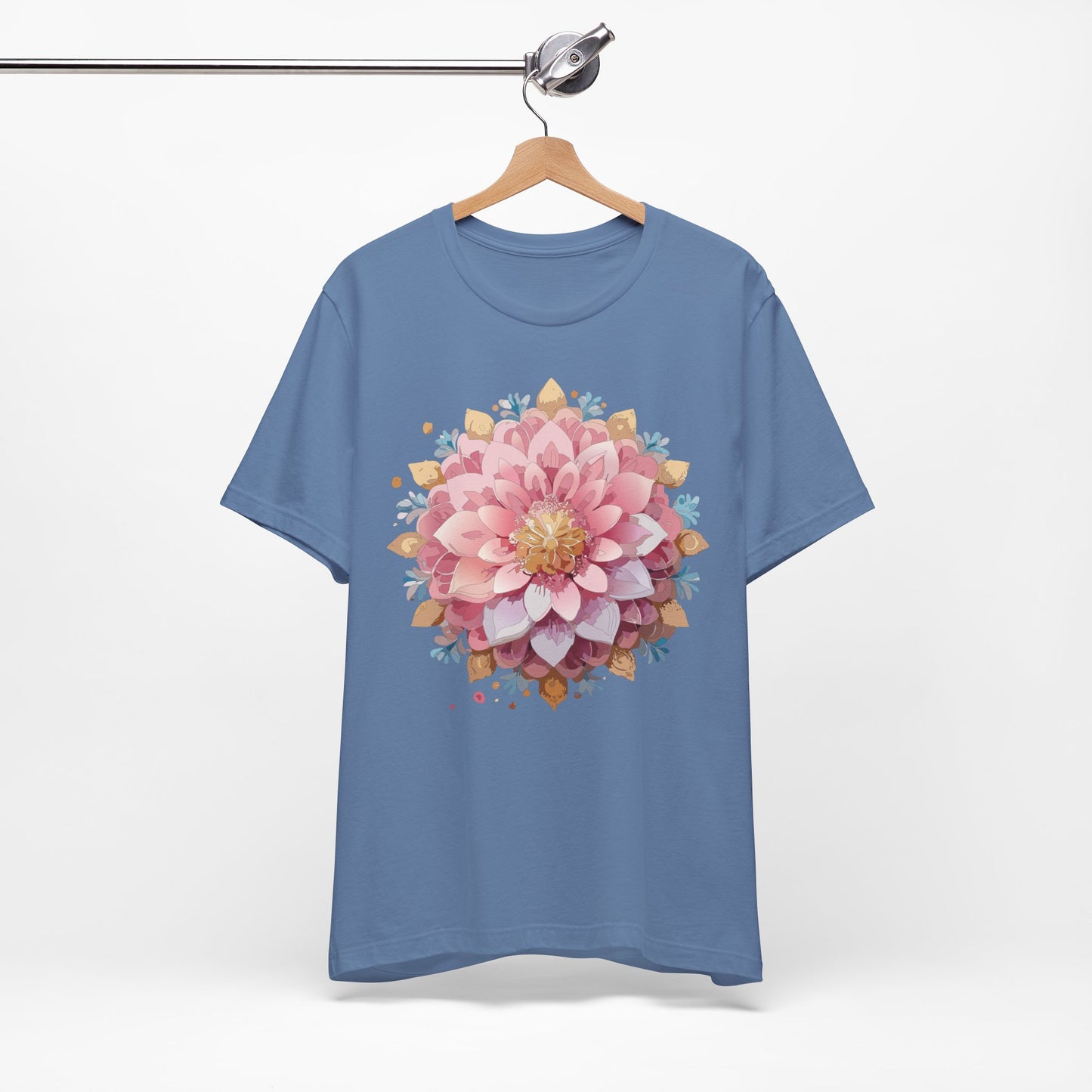 Floral Mandala Shirt, Flowers Mandala Shirt