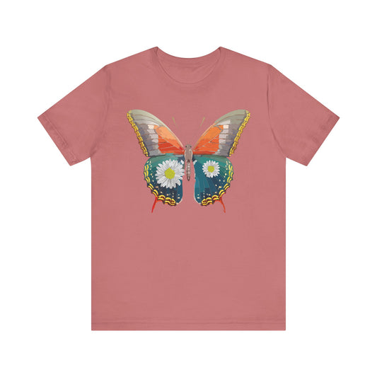 Butterfly Tee Shirt, Shirt with Butterfly