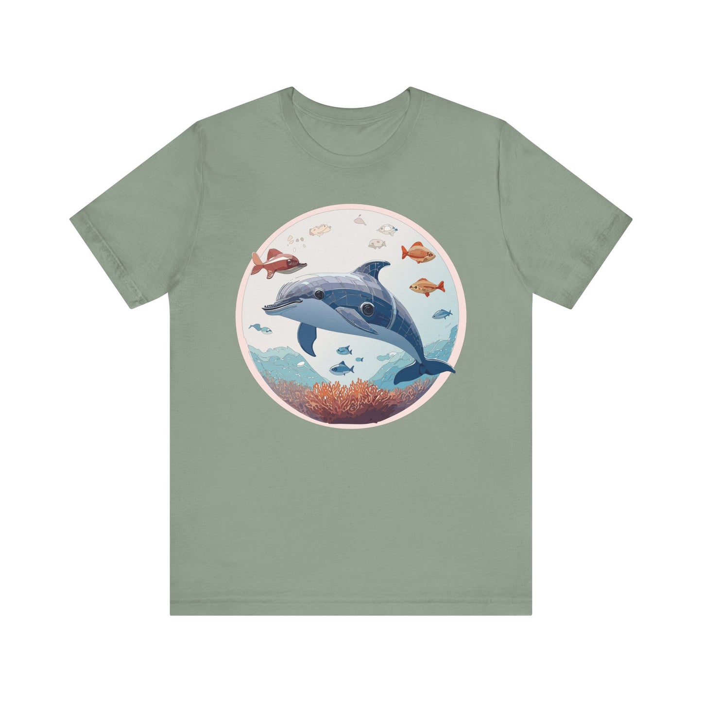 Animals Shirt, Shirt with Dolphin