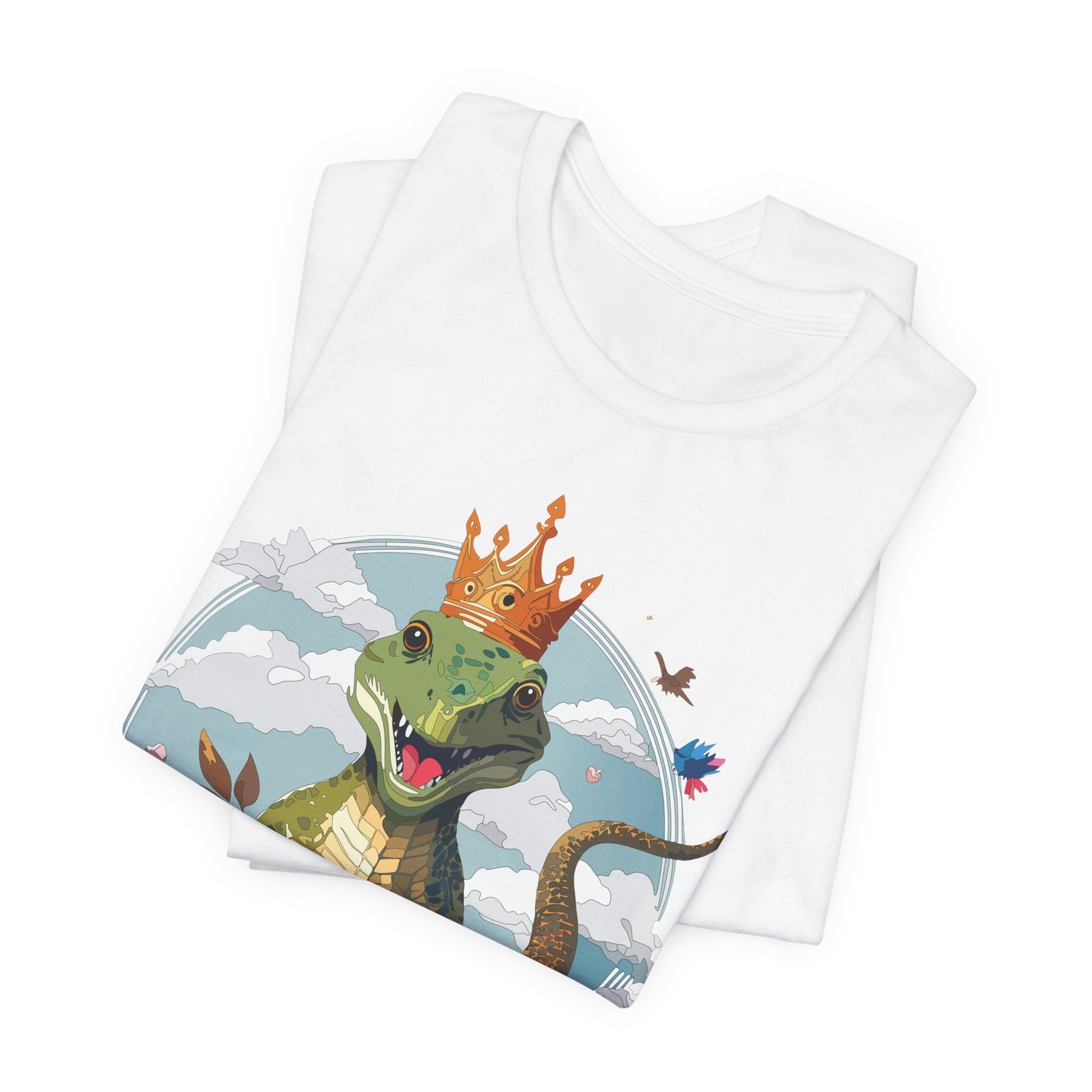 Animals Shirt, Shirt with Lizard