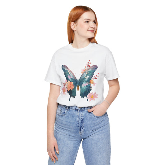 Butterfly Tee Shirt, Shirt with Butterfly