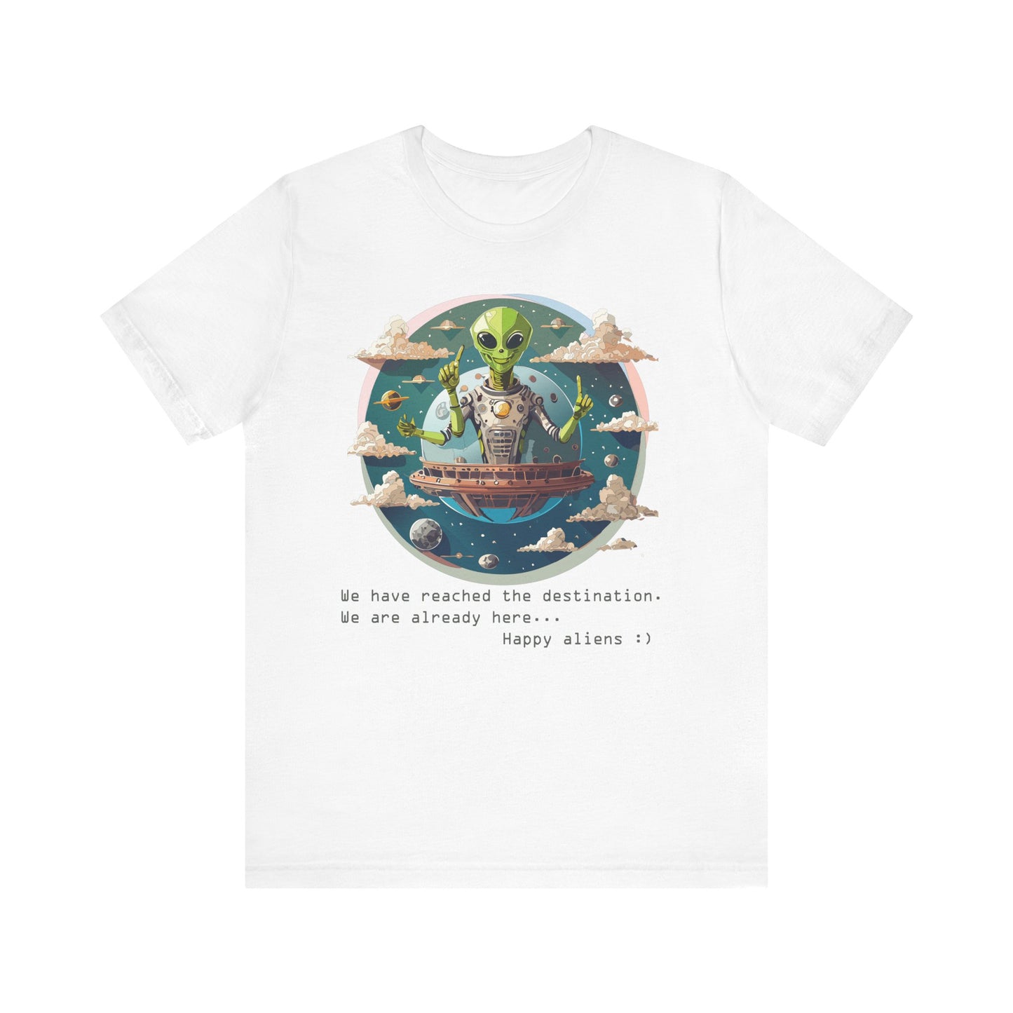 Funny Aliens Shirt, T-Shirt with Funny Aliens