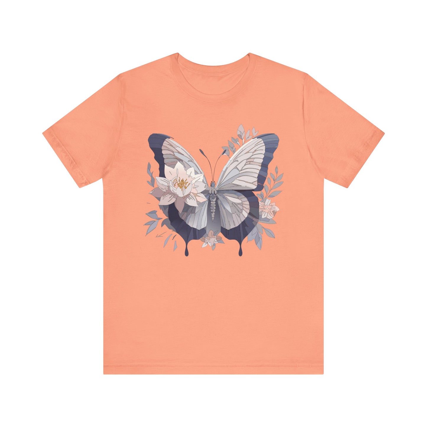 Butterfly Tee Shirt, Shirt with Butterfly