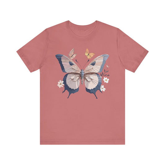 Butterfly Tee Shirt, Shirt with Butterfly