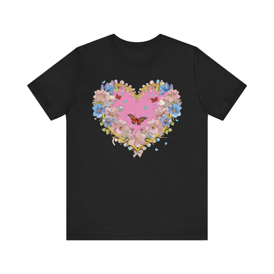 Heart Tee Shirt, Shirt with Heart