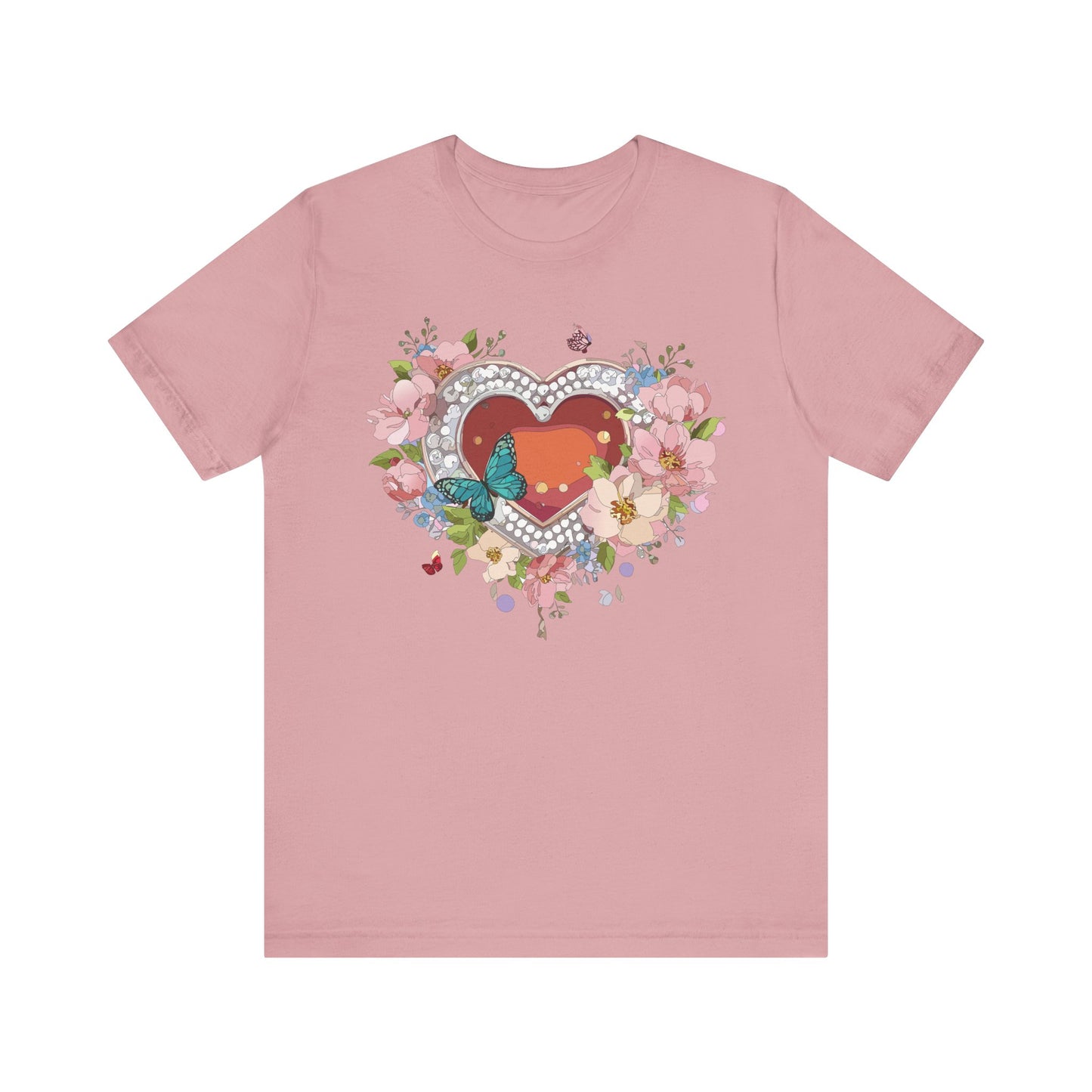 Heart Tee Shirt, Shirt with Heart