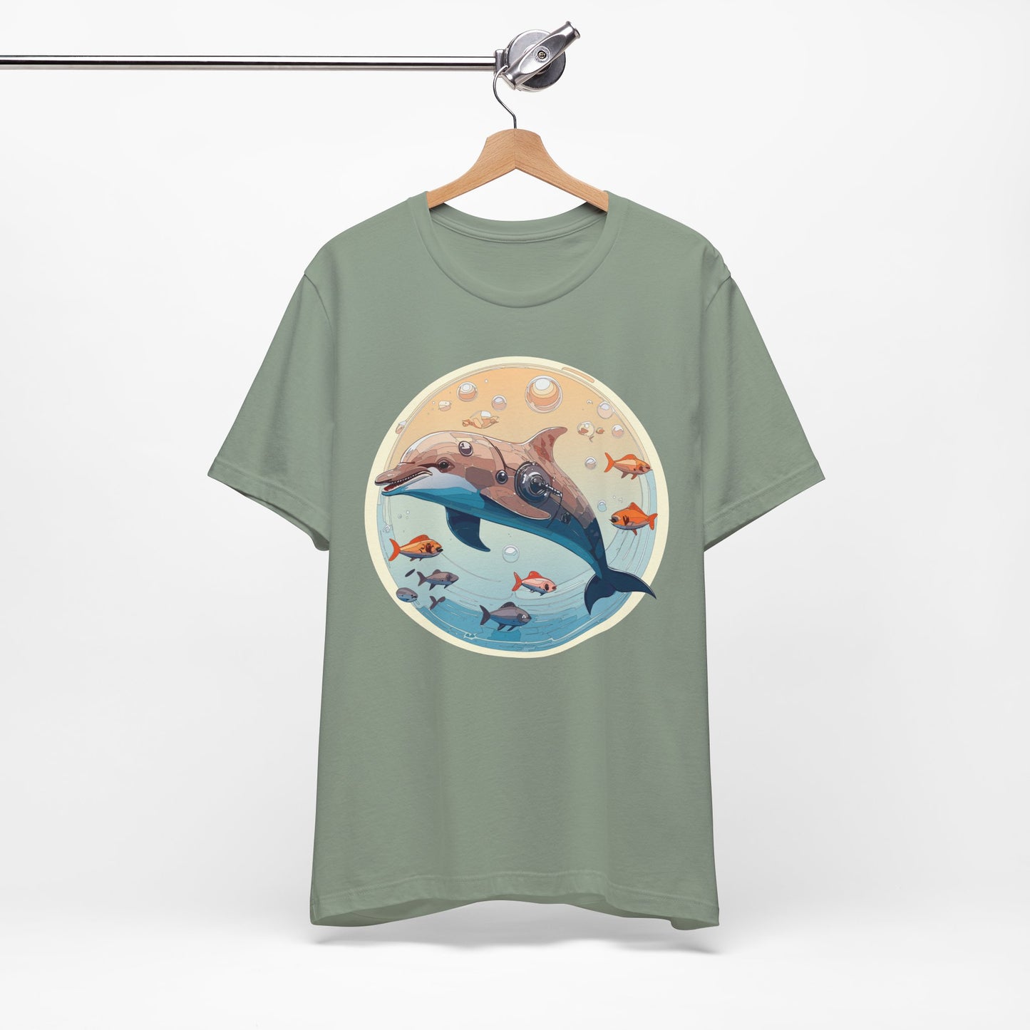 Animals Shirt, Shirt with Dolphin