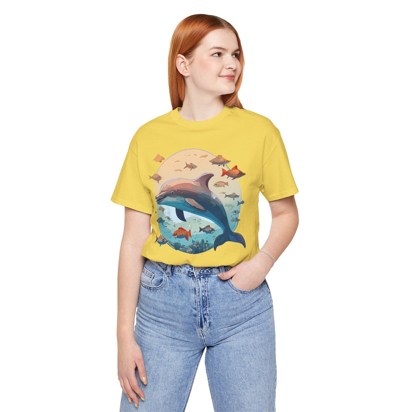 Animals Shirt, Shirt with Dolphin
