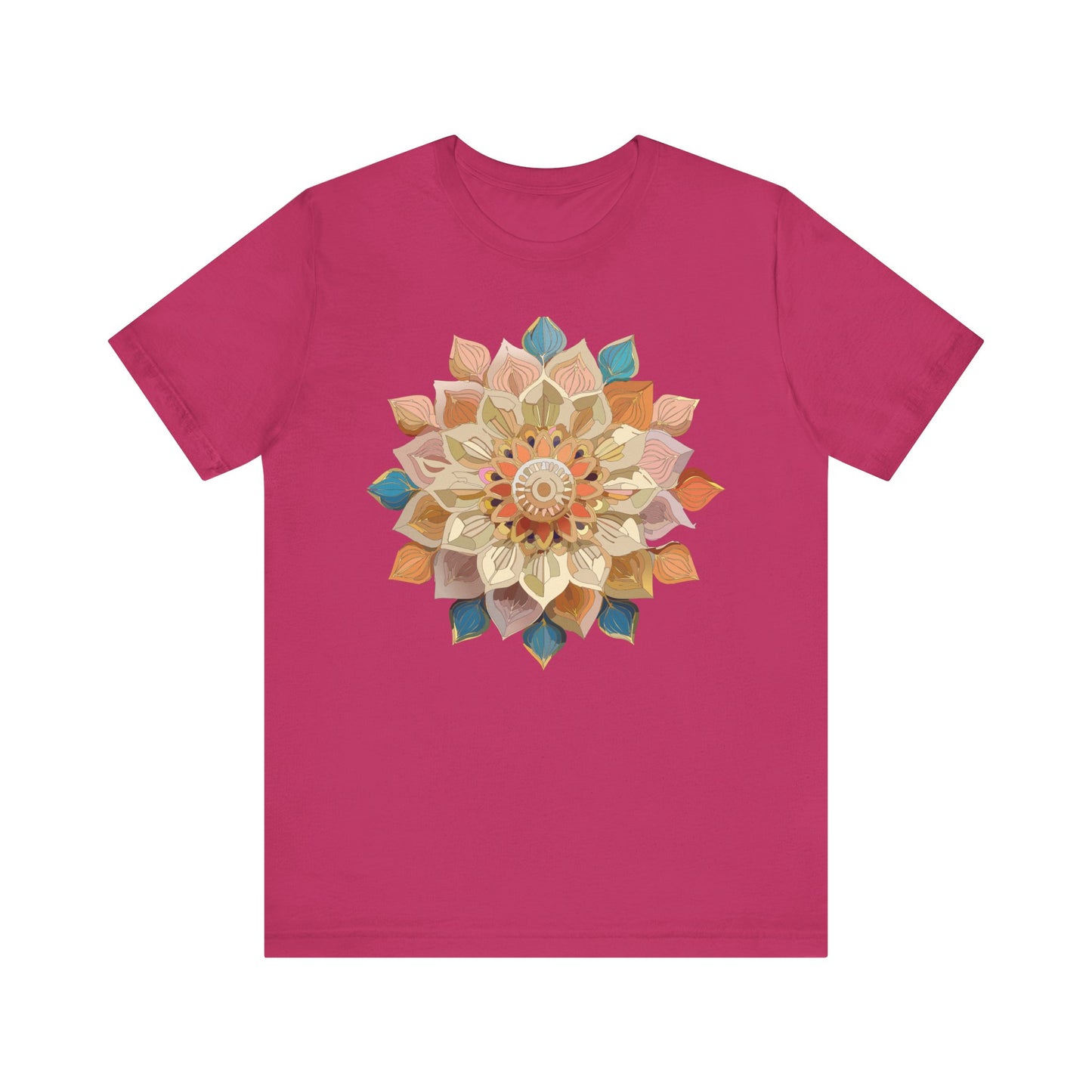 Floral Mandala Shirt, Flowers Mandala Shirt
