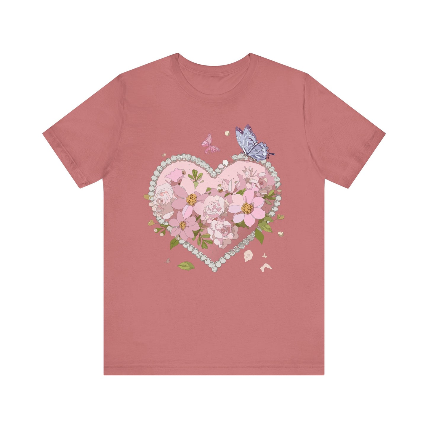 Heart Tee Shirt, Shirt with Heart