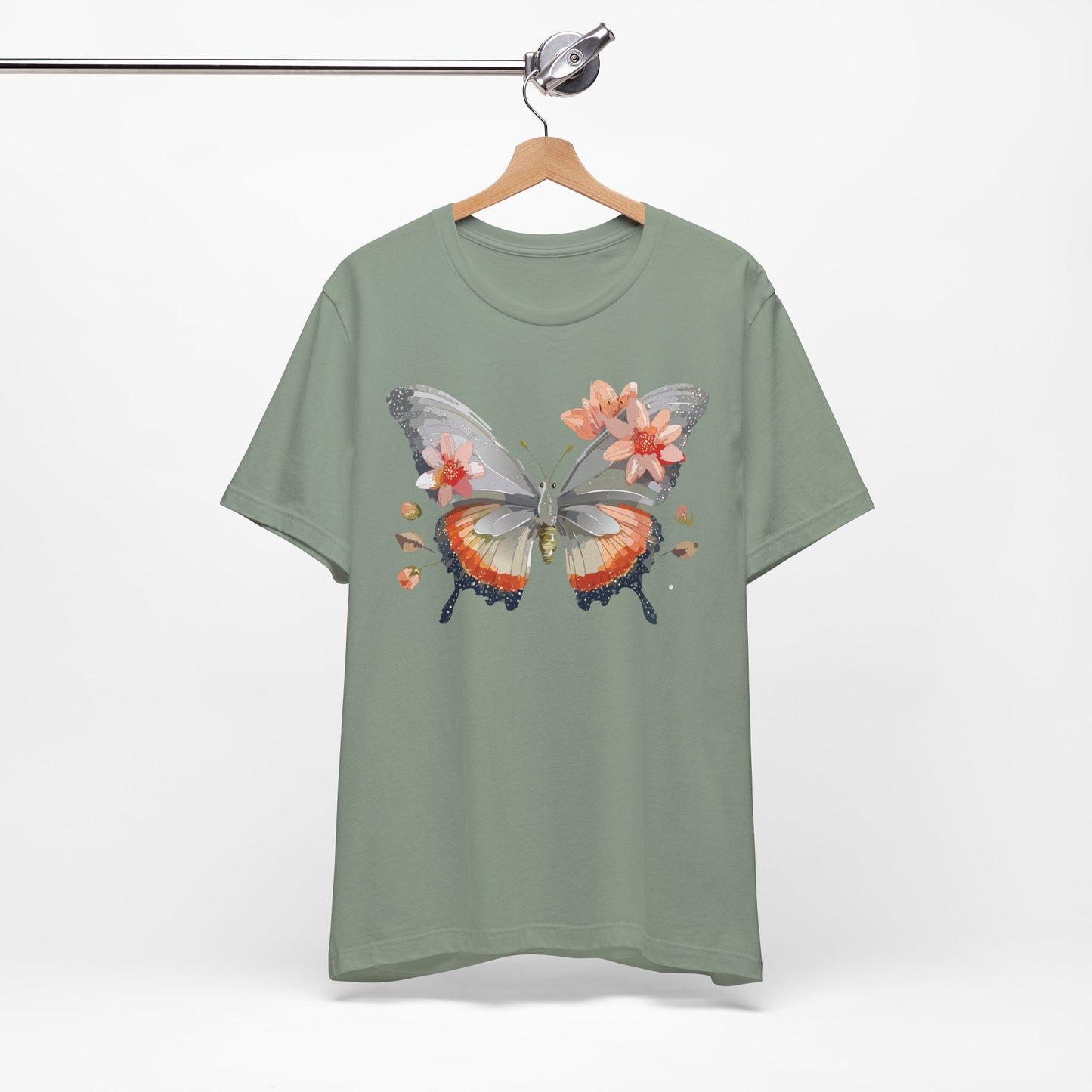 Butterfly Tee Shirt, Shirt with Butterfly