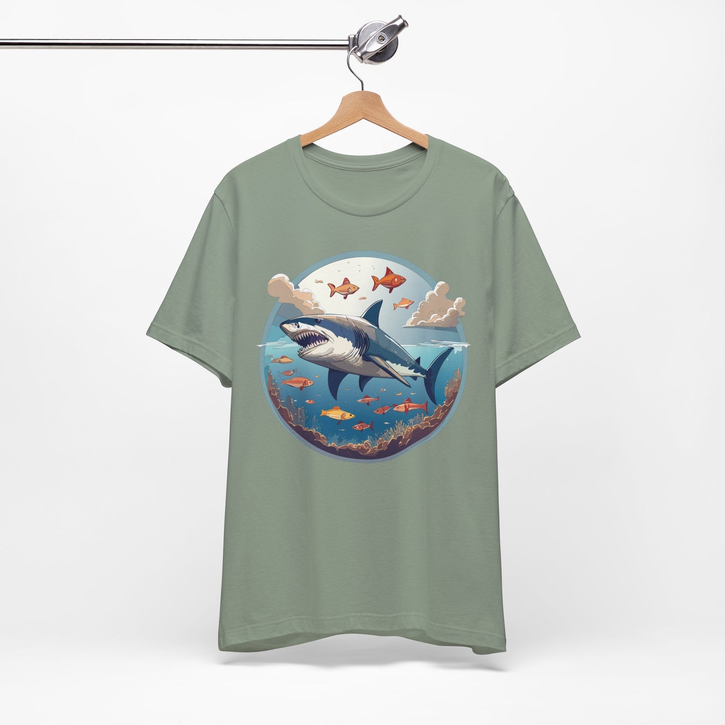 Animals Shirt, Shirt with Shark