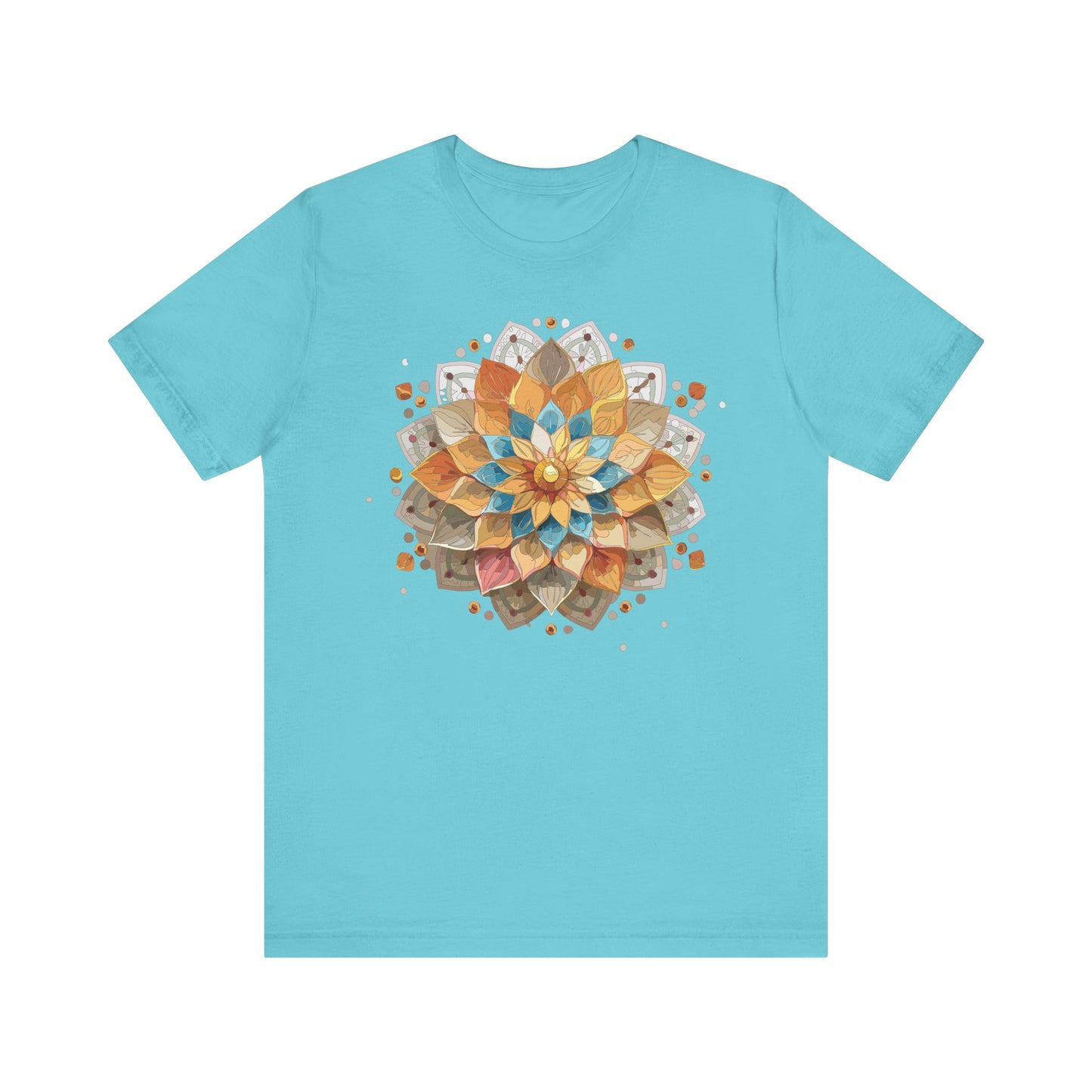 Floral Mandala Shirt, Flowers Mandala Shirt