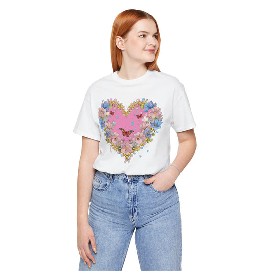 Heart Tee Shirt, Shirt with Heart