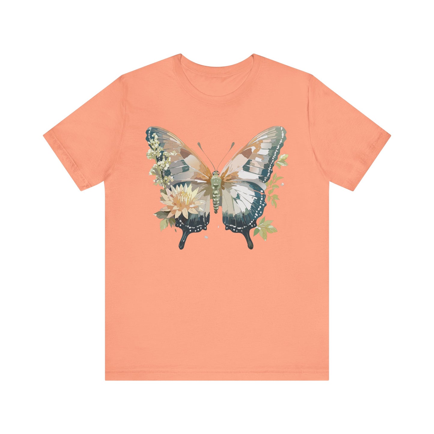 Butterfly Tee Shirt, Shirt with Butterfly