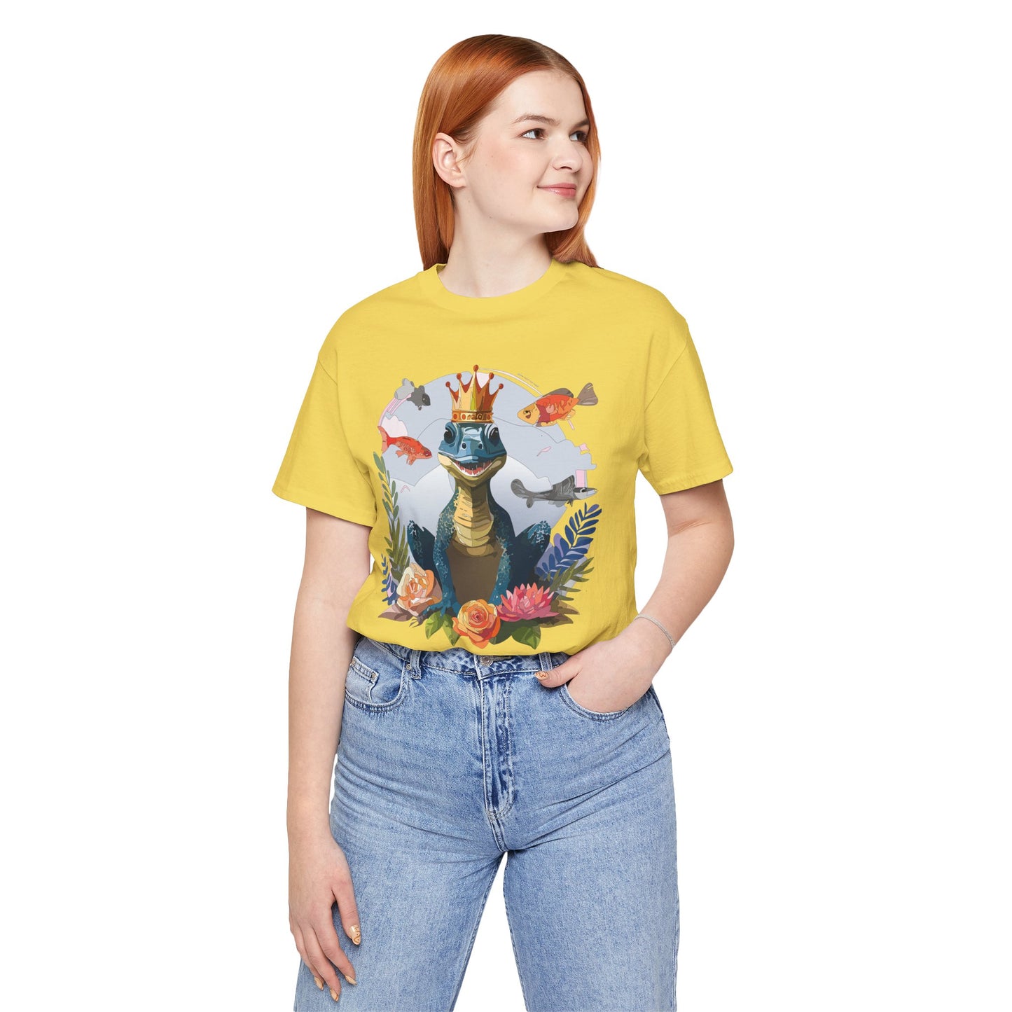 Animals Shirt, Shirt with Lizard