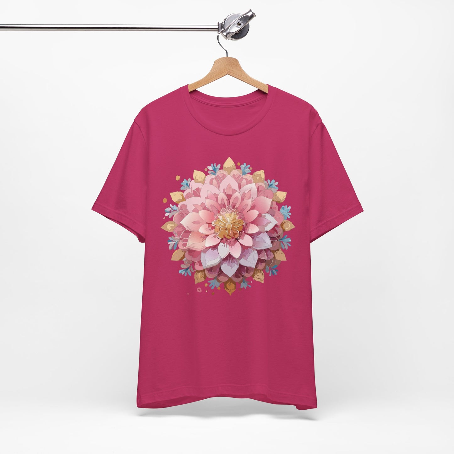 Floral Mandala Shirt, Flowers Mandala Shirt