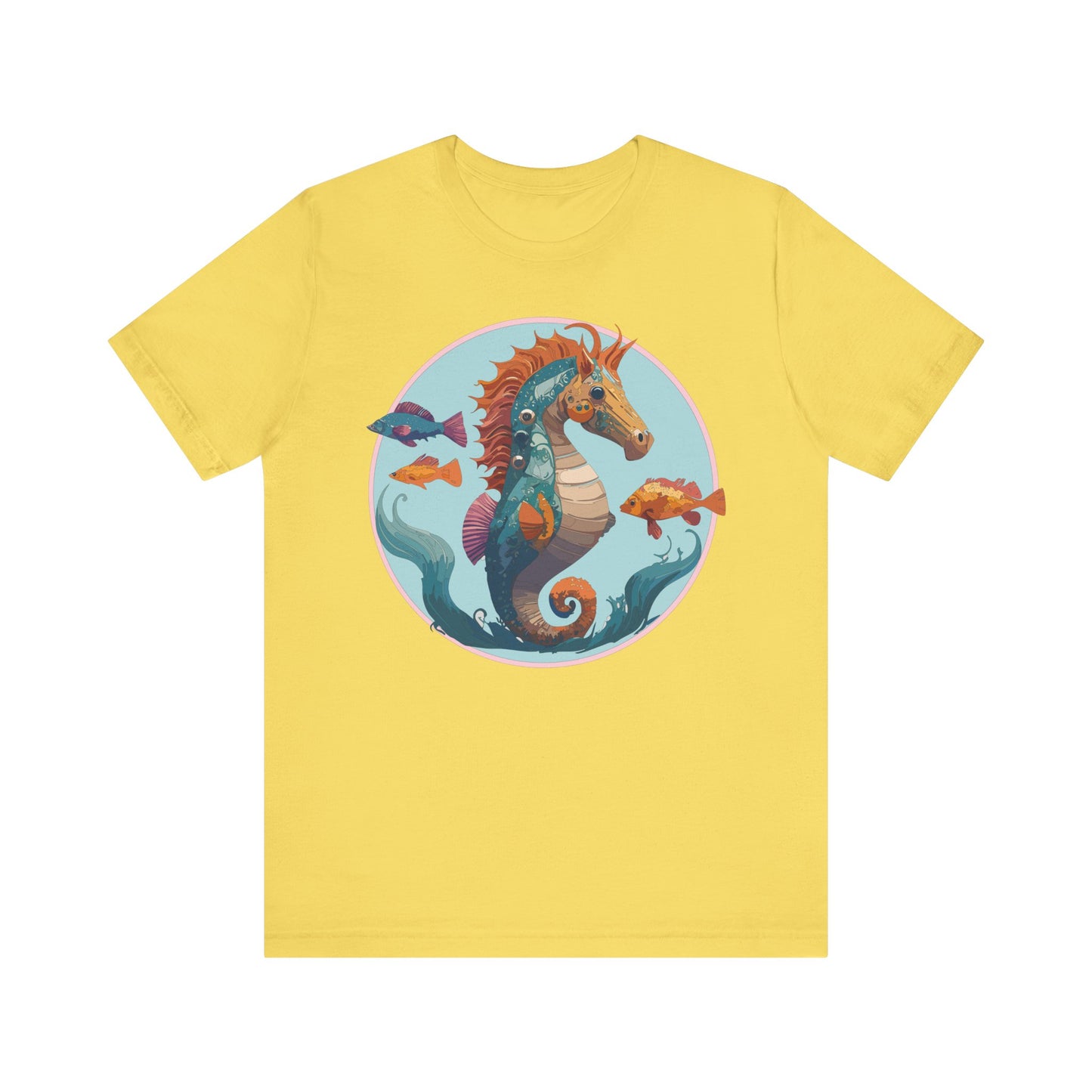 Animals Shirt, Shirt with Seahorse
