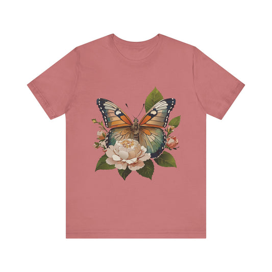 Butterfly Tee Shirt, Shirt with Butterfly