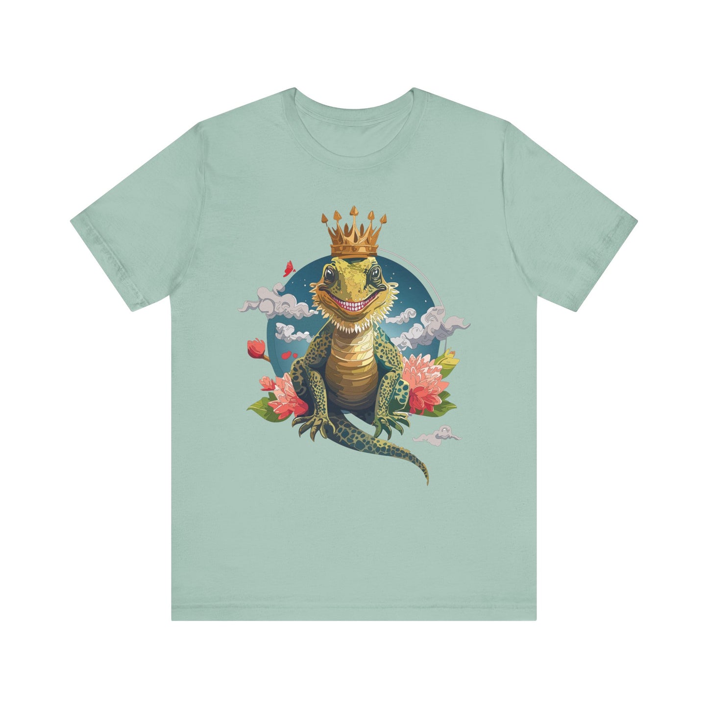 Animals Shirt, Shirt with Lizard