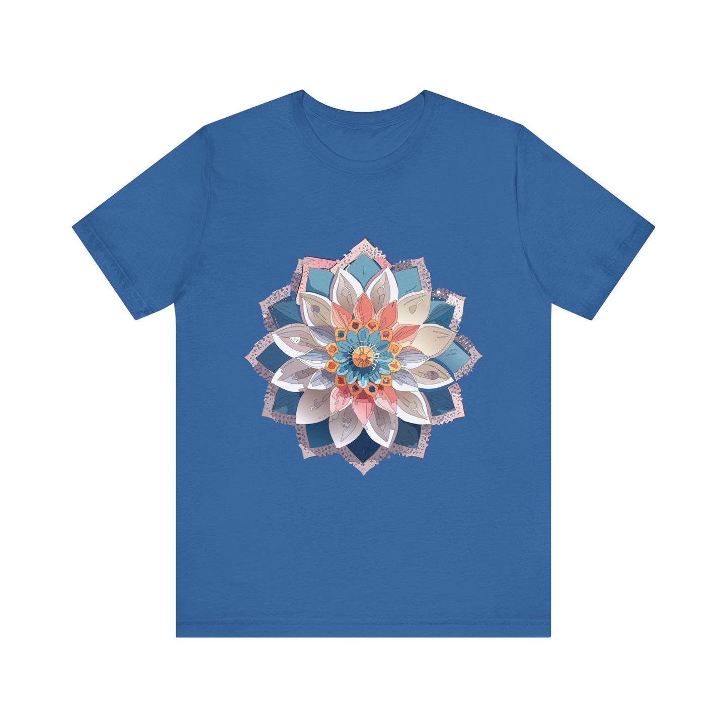 Floral Mandala Shirt, Flowers Mandala Shirt
