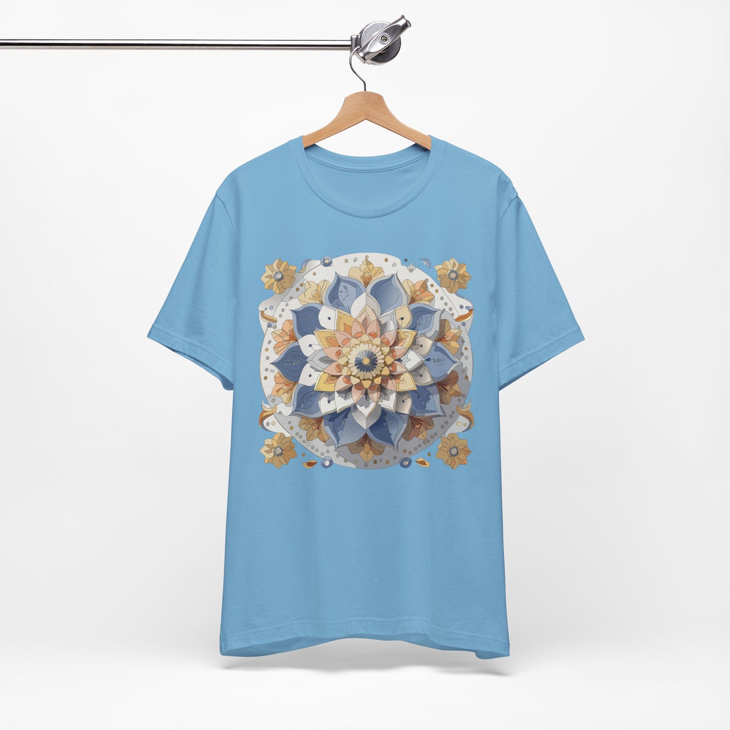 Floral Mandala Shirt, Flowers Mandala Shirt