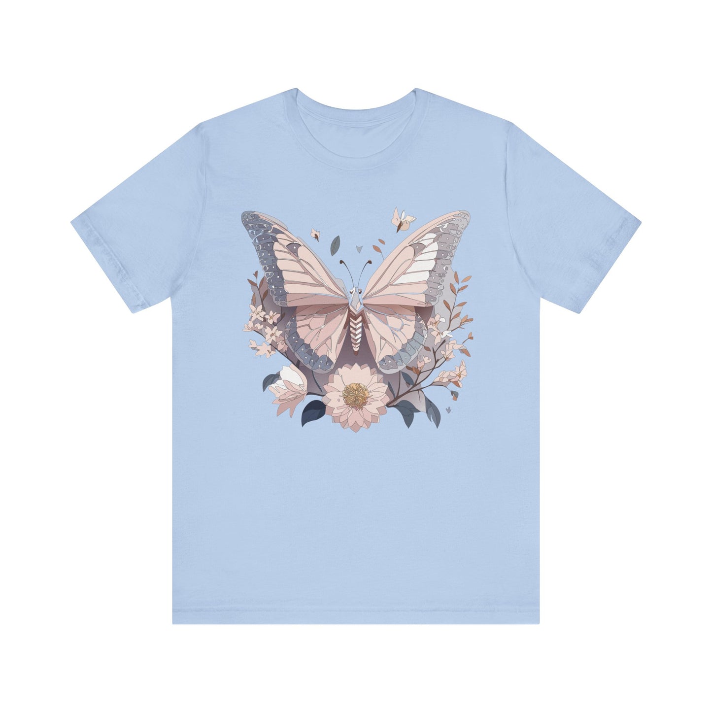 Butterfly Tee Shirt, Shirt with Butterfly