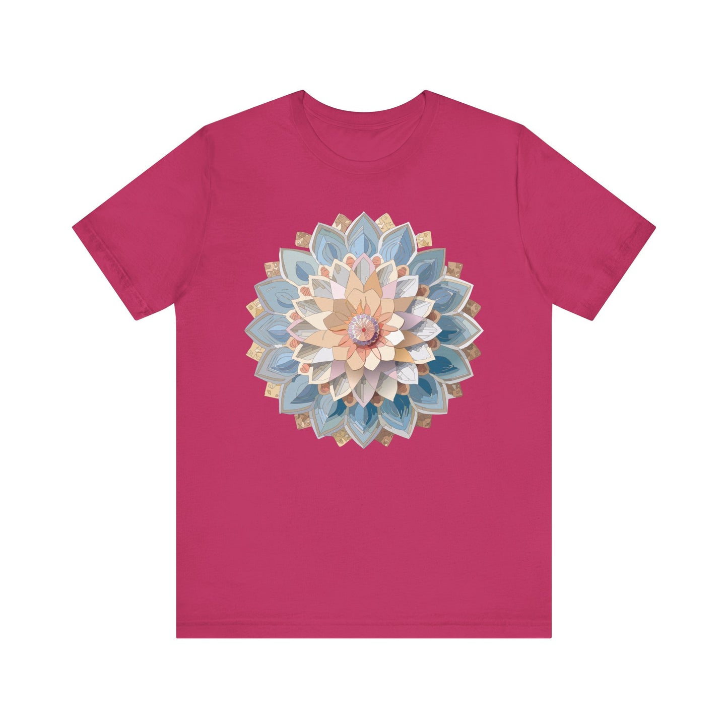 Floral Mandala Shirt, Flowers Mandala Shirt