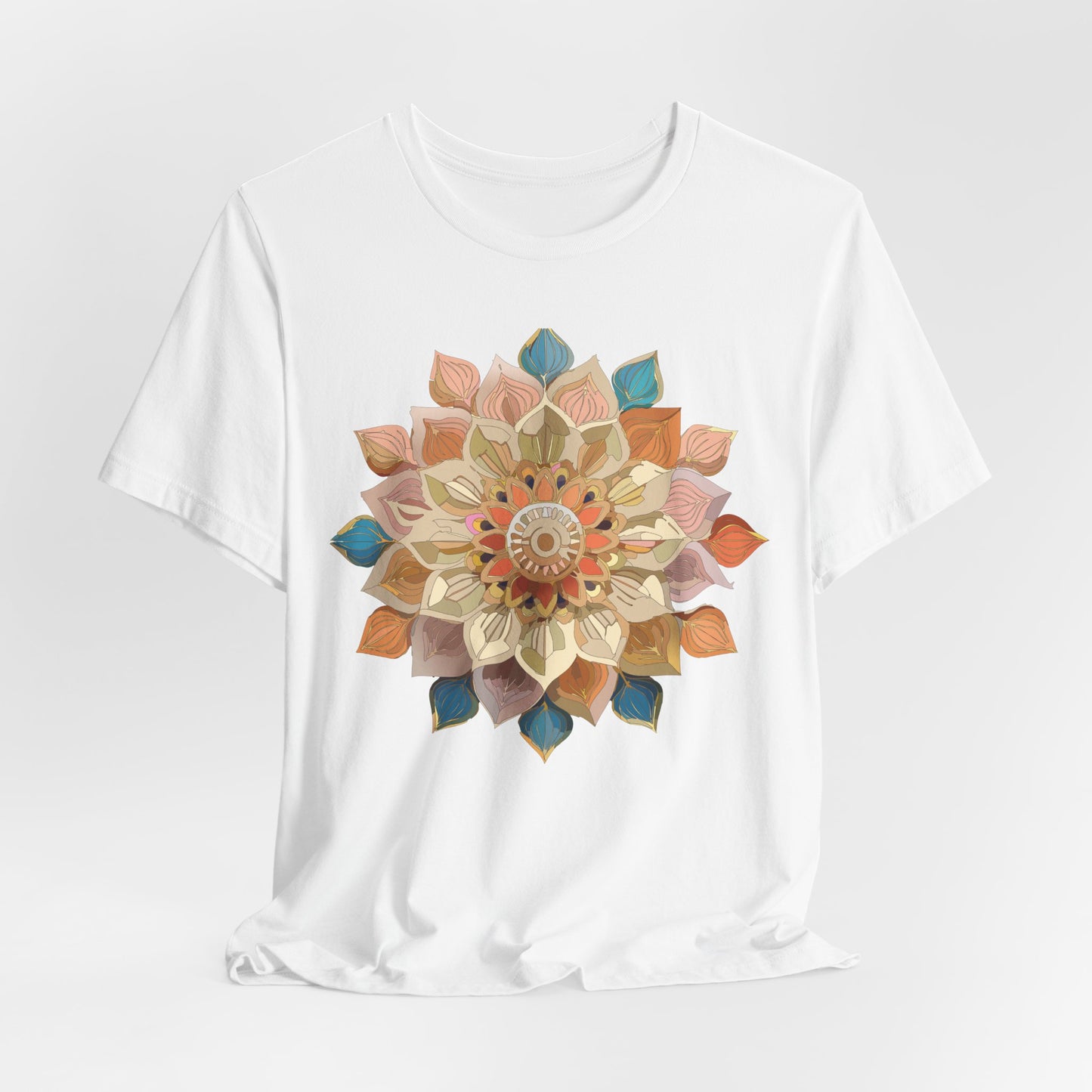 Floral Mandala Shirt, Flowers Mandala Shirt