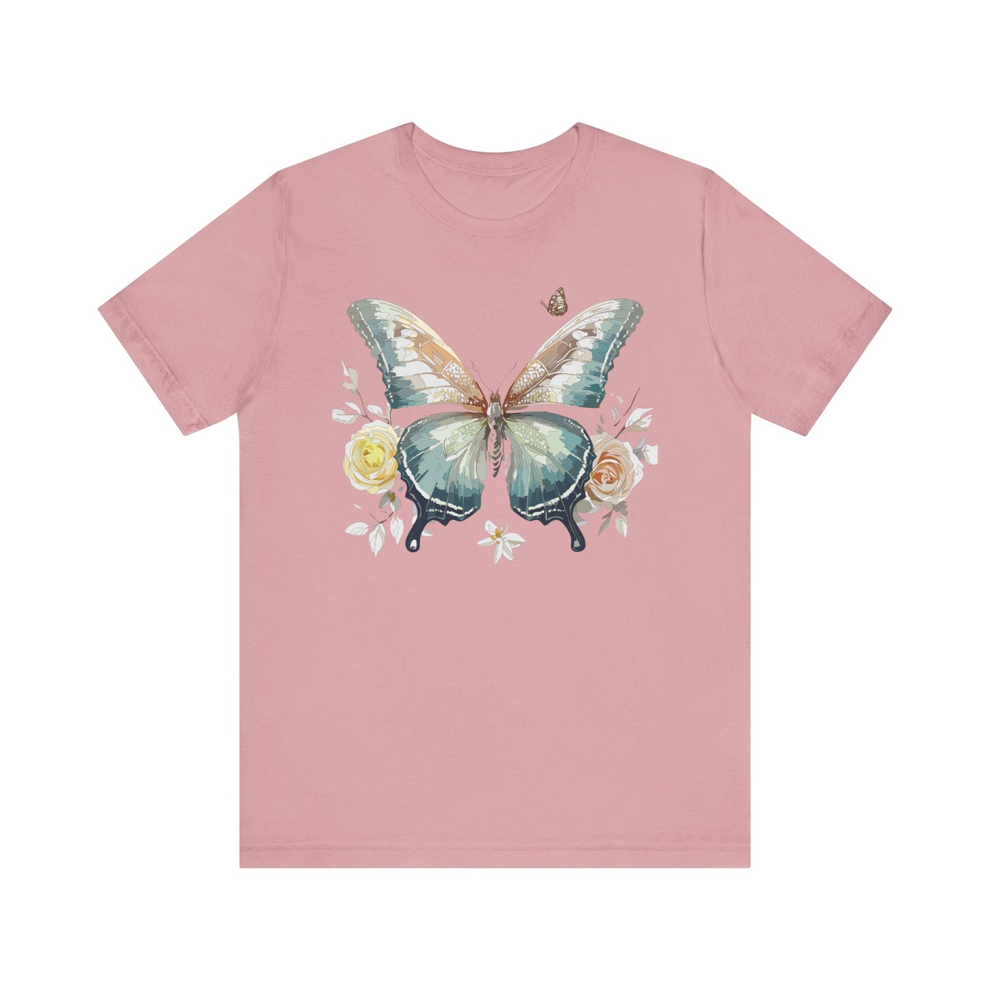 Butterfly Tee Shirt, Shirt with Butterfly