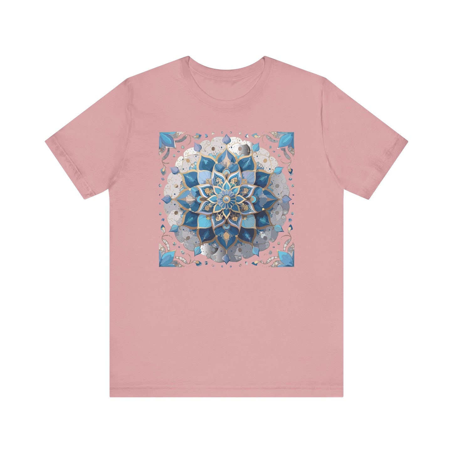 Floral Mandala Shirt, Flowers Mandala Shirt