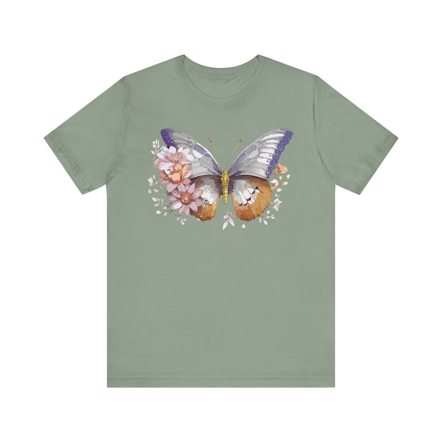 Butterfly Tee Shirt, Shirt with Butterfly