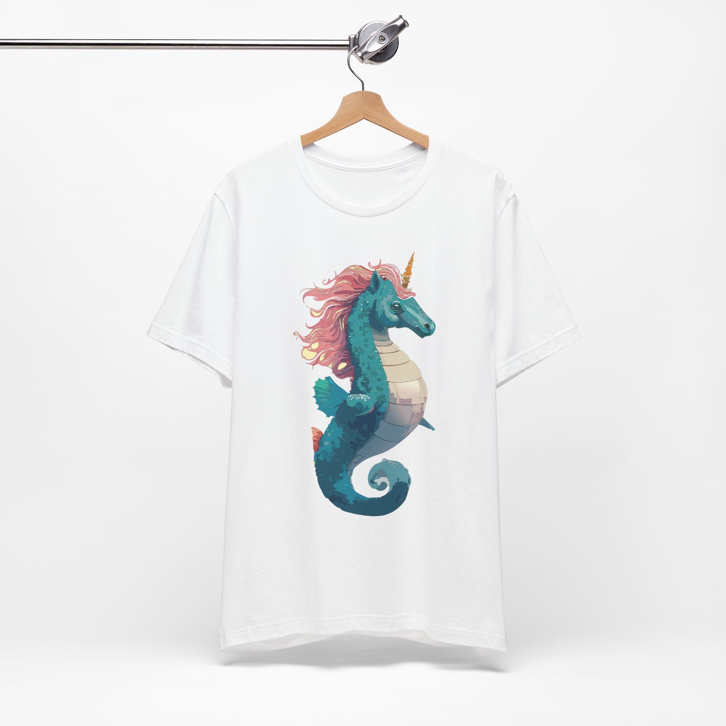 Animals Shirt, Shirt with Seahorse