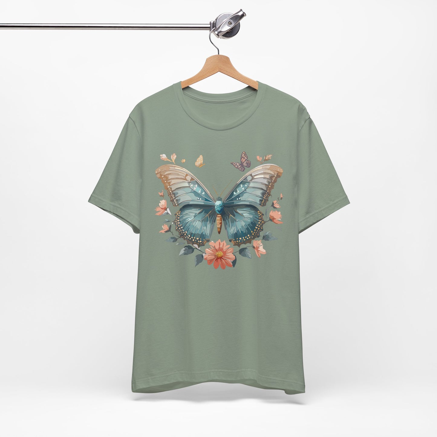 Butterfly Tee Shirt, Shirt with Butterfly